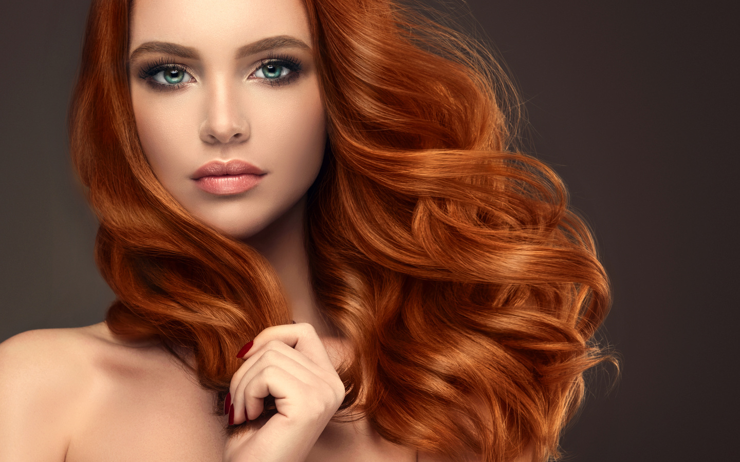 hair, red, fashion, model, fase, eyes