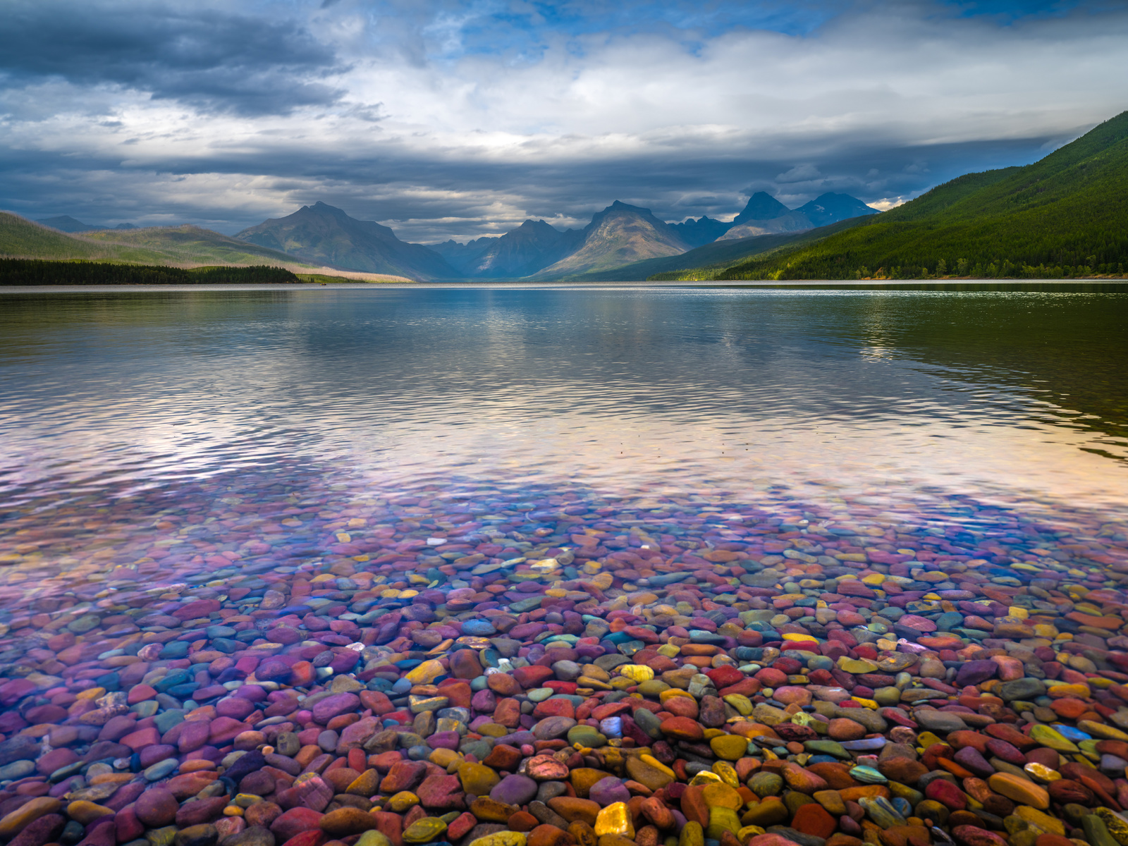 , , lake, mcdonald, glacier, national park, , 