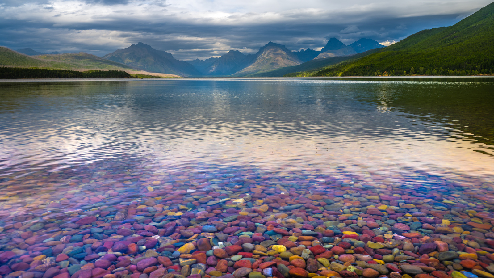 , , lake, mcdonald, glacier, national park, , 