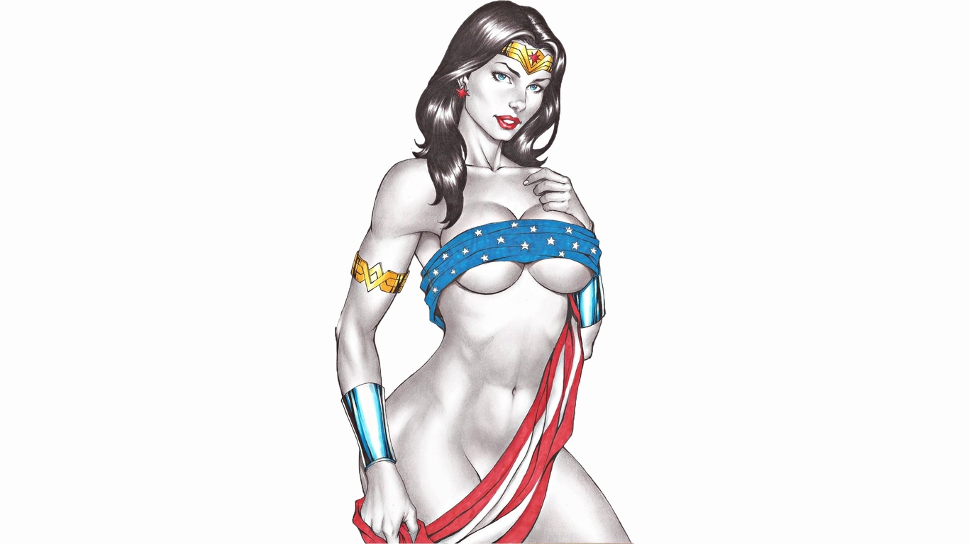 art, wonder woman, america