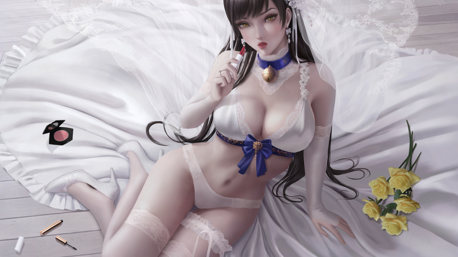 , , azur lane, fantasy girl