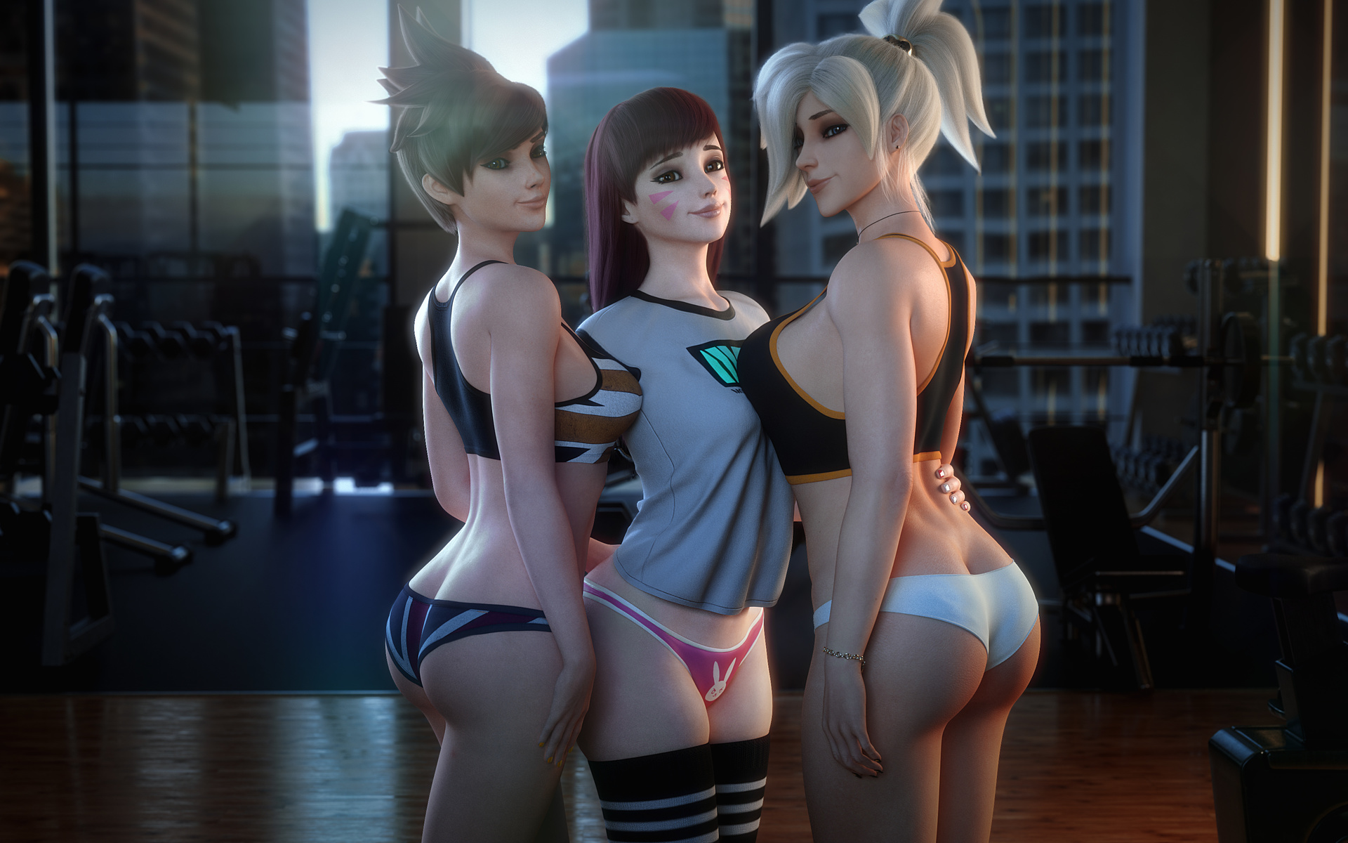 , tracer (overwatch), d.va (overwatch), video games