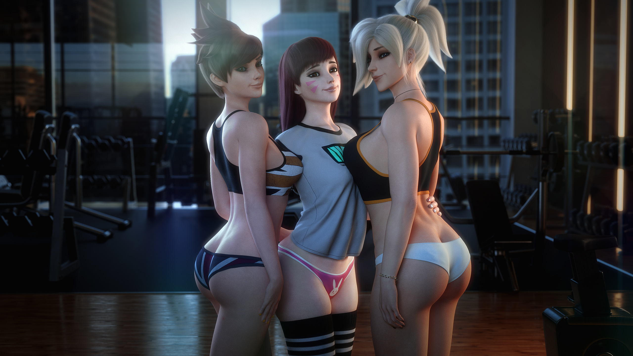 , tracer (overwatch), d.va (overwatch), video games