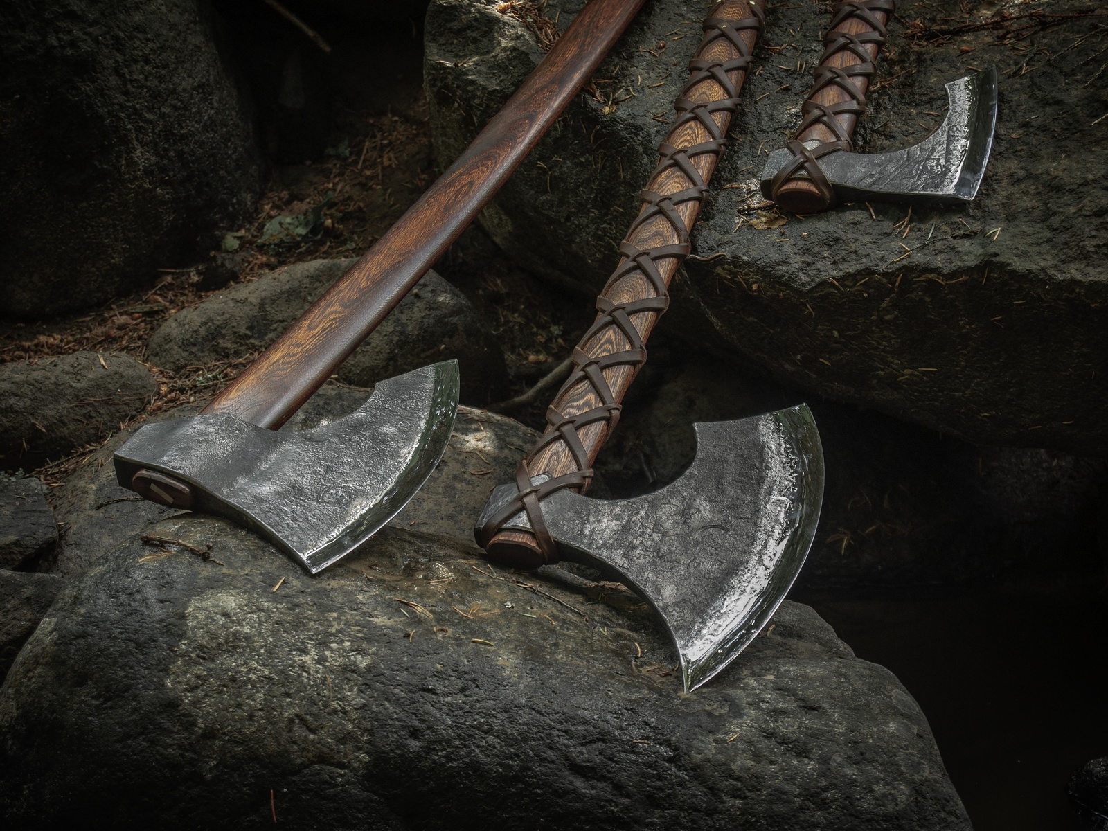 bearded vikings axe, northman,  , axe, defender