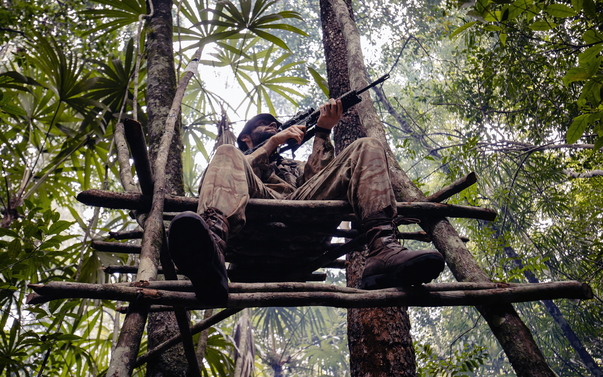 1st battalion scots guards, british army,  , belize, ,  , jungle, 