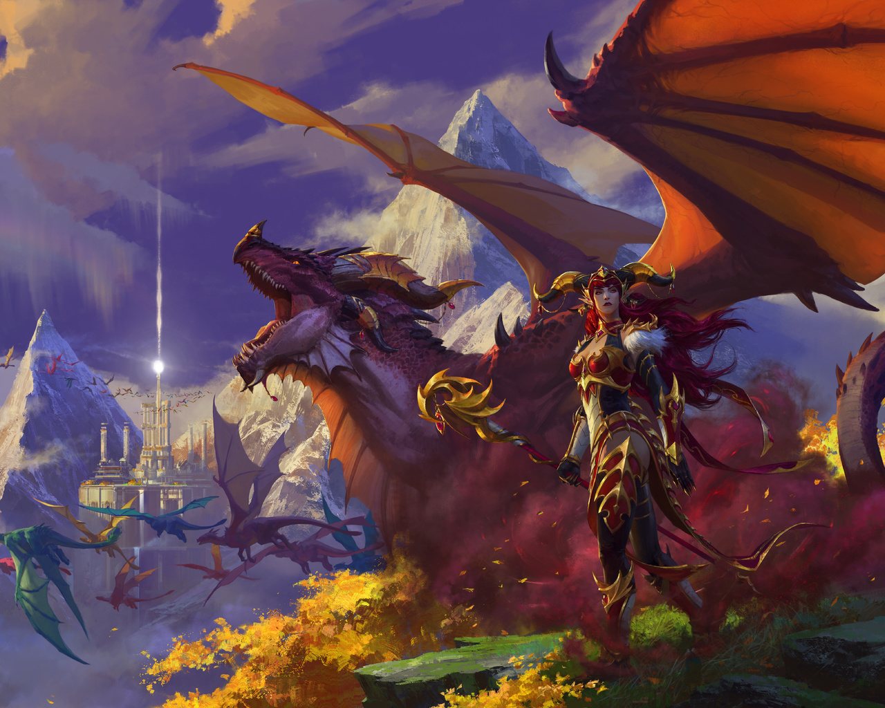 world of warcraft dragonflight, massively multiplayer online role-playing game, blizzard entertainment