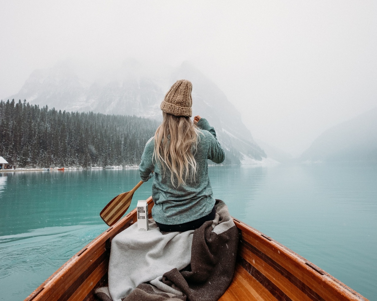 boat, coming back to nature, winter