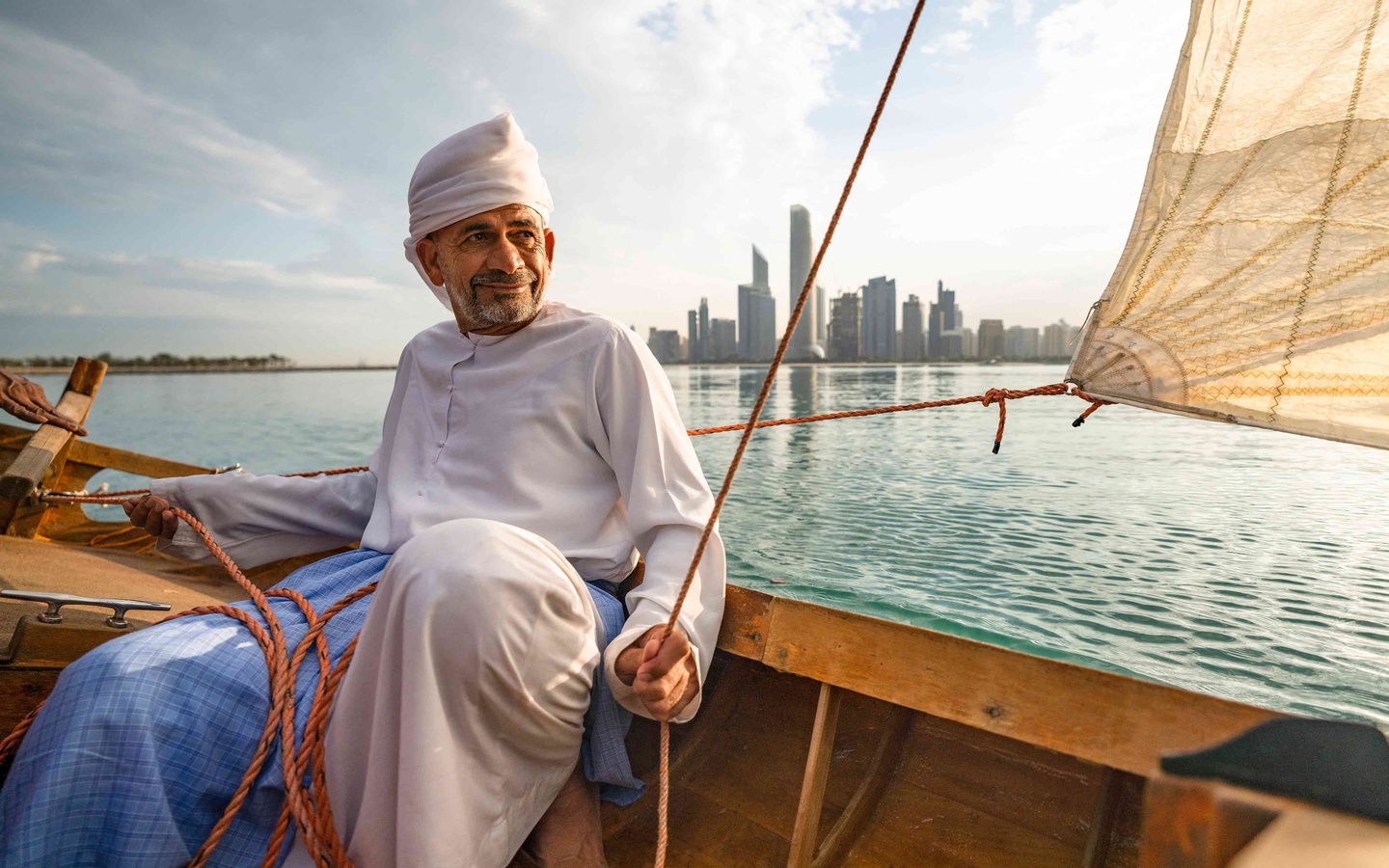 traditional wooden dhow boats, arabian gulf, nature, abu dhabi, aquatic adventure