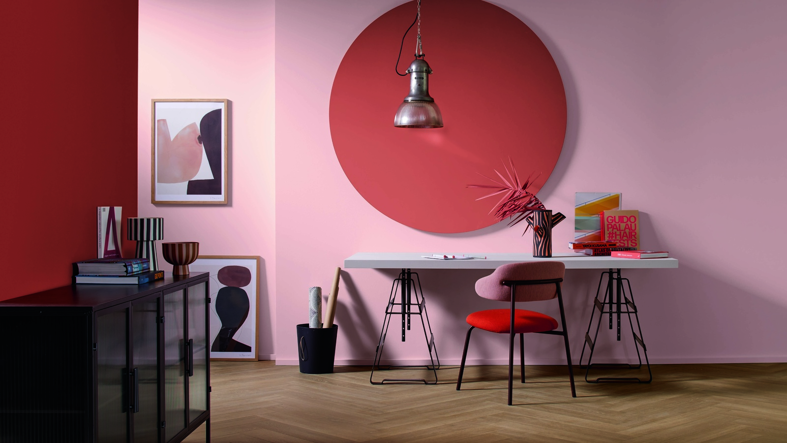 interior design, living room interior in modern style, premium wall paints, parador