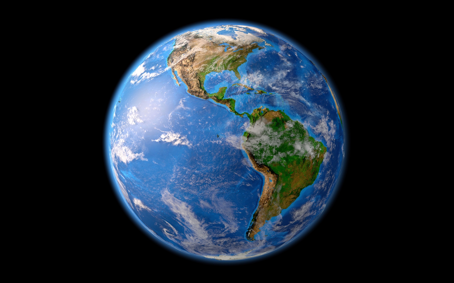 planet earth, pacific ocean, south america