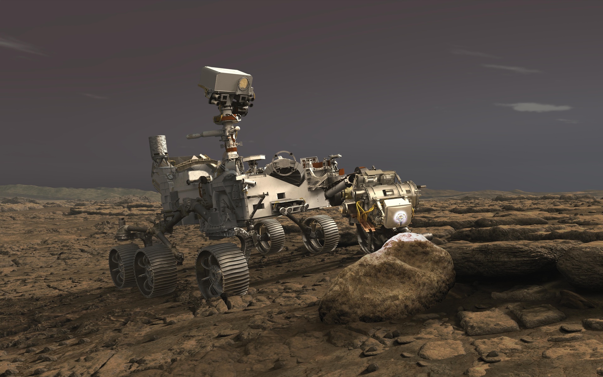 space, rover on mars, nasa