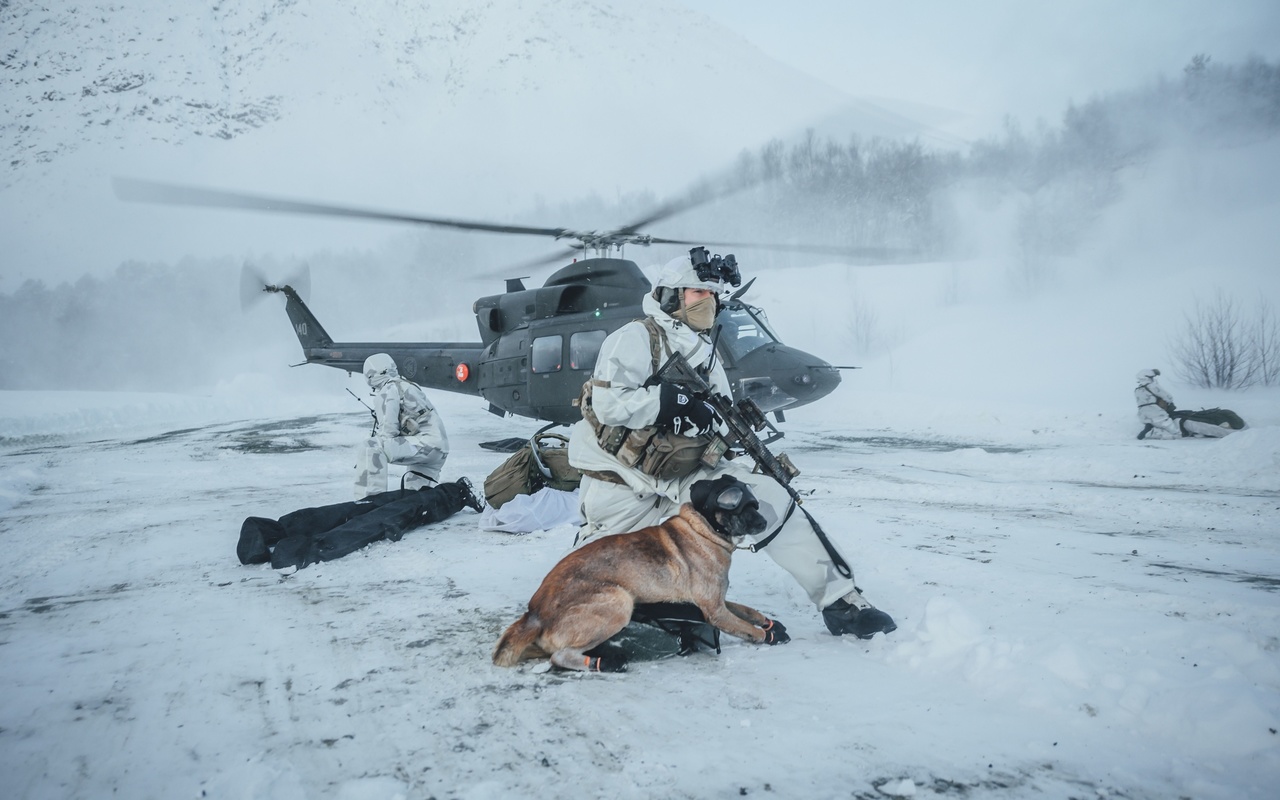 bell 412, utility helicopter, northern norway, exercise arctic hawk, norwegian coastal rangers