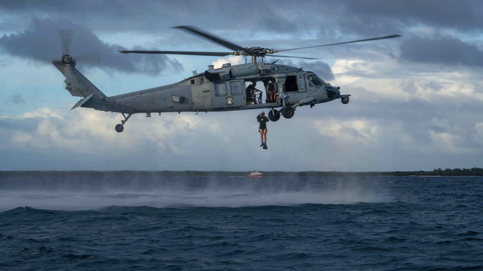 mh-60s seahawk, multi-mission helicopter, helicopter sea combat squadron, guam