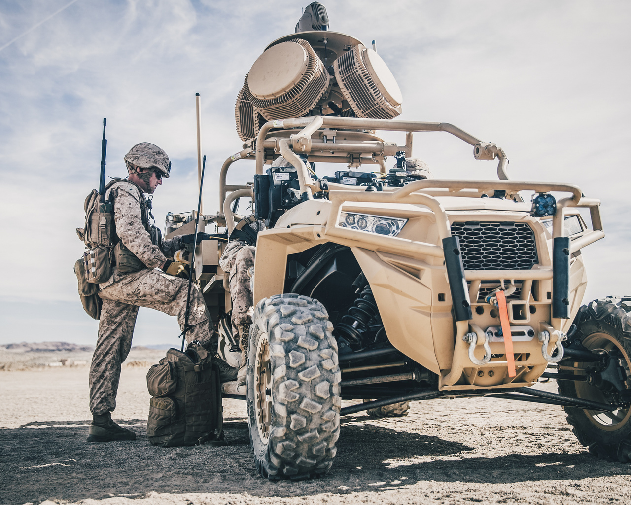 marine corps, drone-killing, laser weapons, atv-mounted jammer