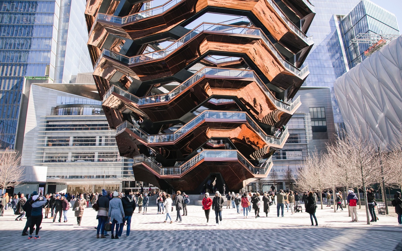 vessel, structure and visitor attraction, manhattan, new york