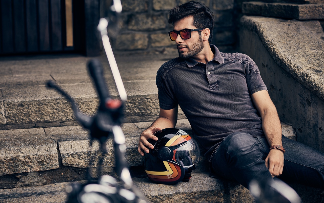 royal enfield, urban biker, apparel and accessories campaign