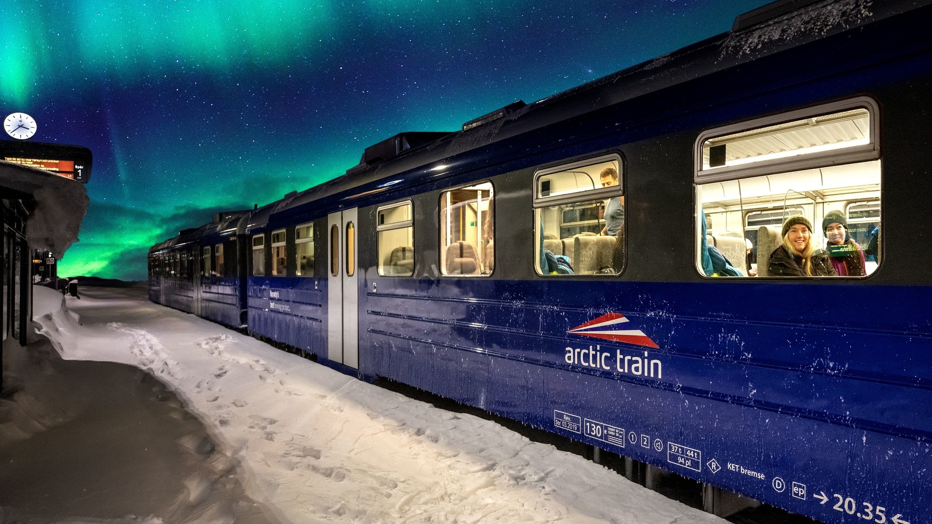 arctic train, northernmost railway, norway