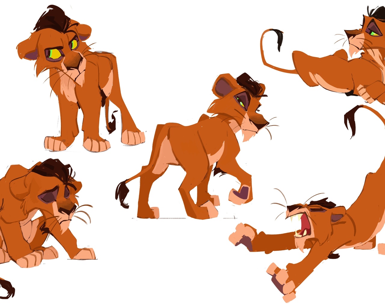 the lion king, animated musical drama film, art