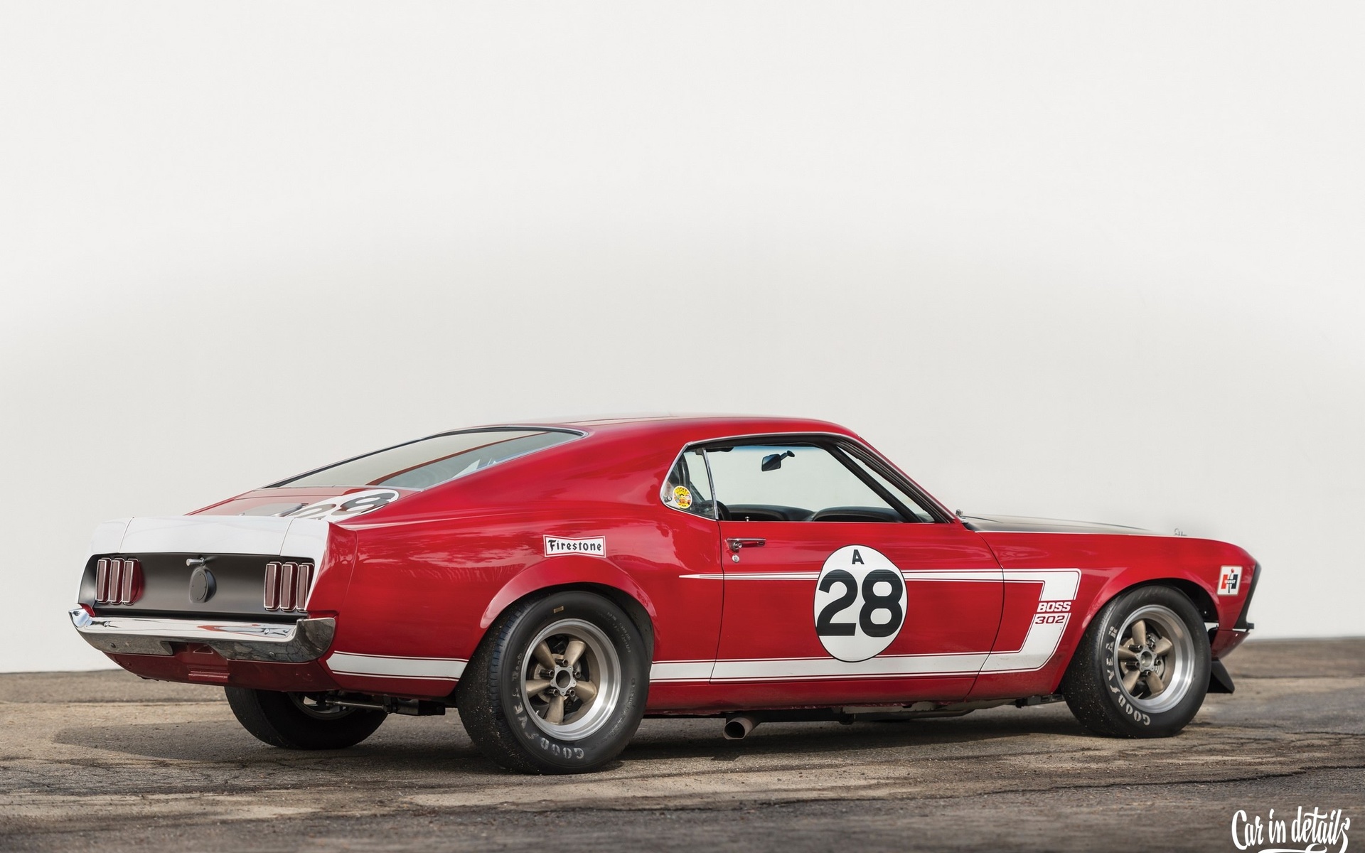ford mustang boss 302, ford mustang, muscle cars, two tone, outdoors, ford, car, vehicle