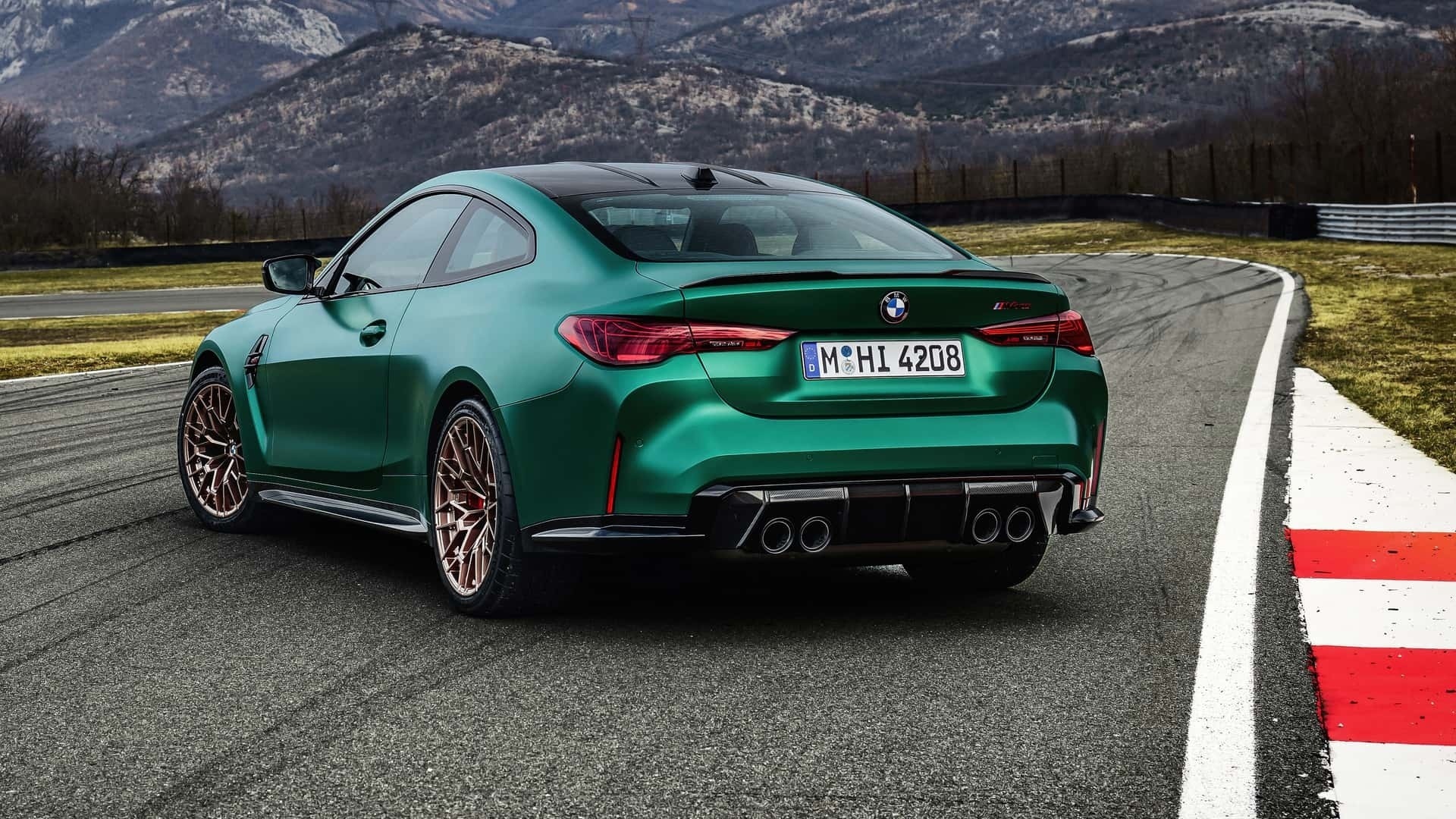 bmw m4 cs, bmw, green cars, vehicle, car, german cars